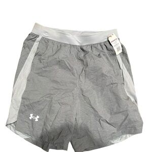 Under Armour Men's Light Gray Athletic Shorts